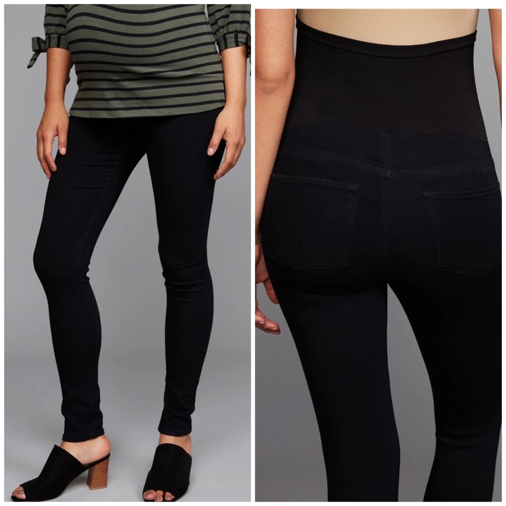 NWT! Luxe Essentials Denim Addison black jeggings